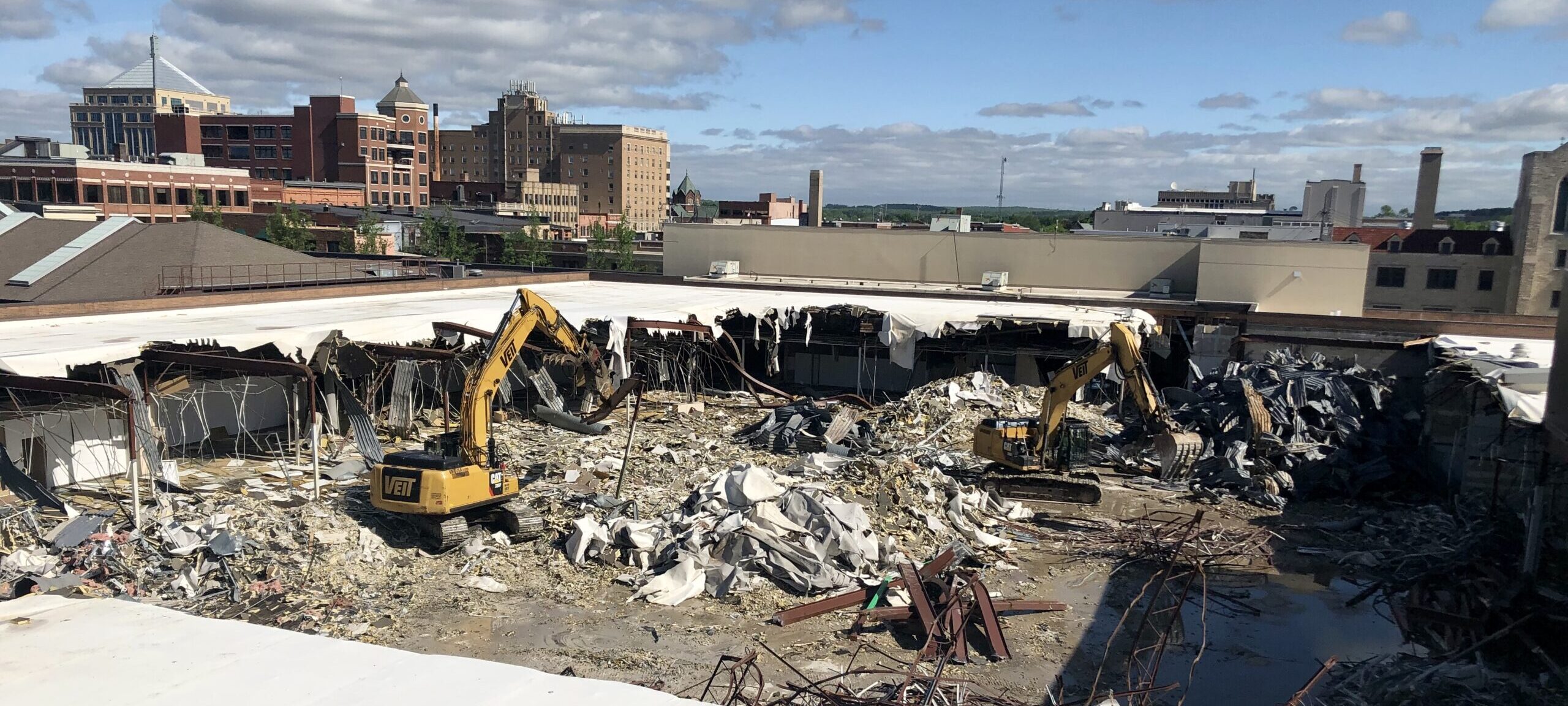 Sears building demolition