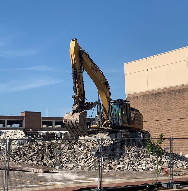 Wausau Center Mall demolition