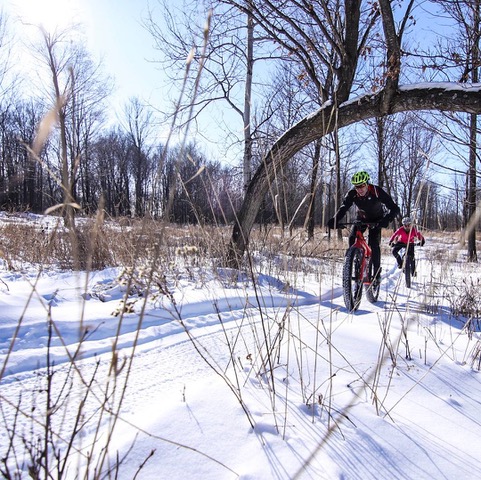 Mountain biking trails draw people outdoors all seasons