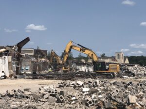 Wausau Center Mall demolition