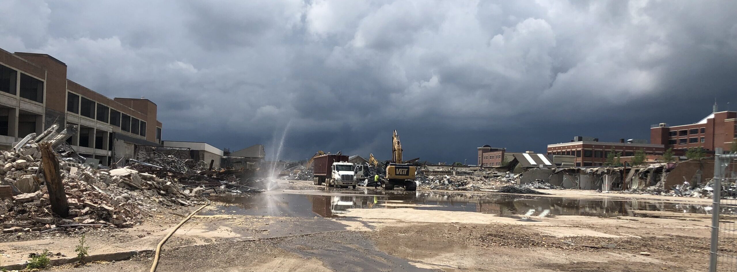 Wausau Center Mall demolition