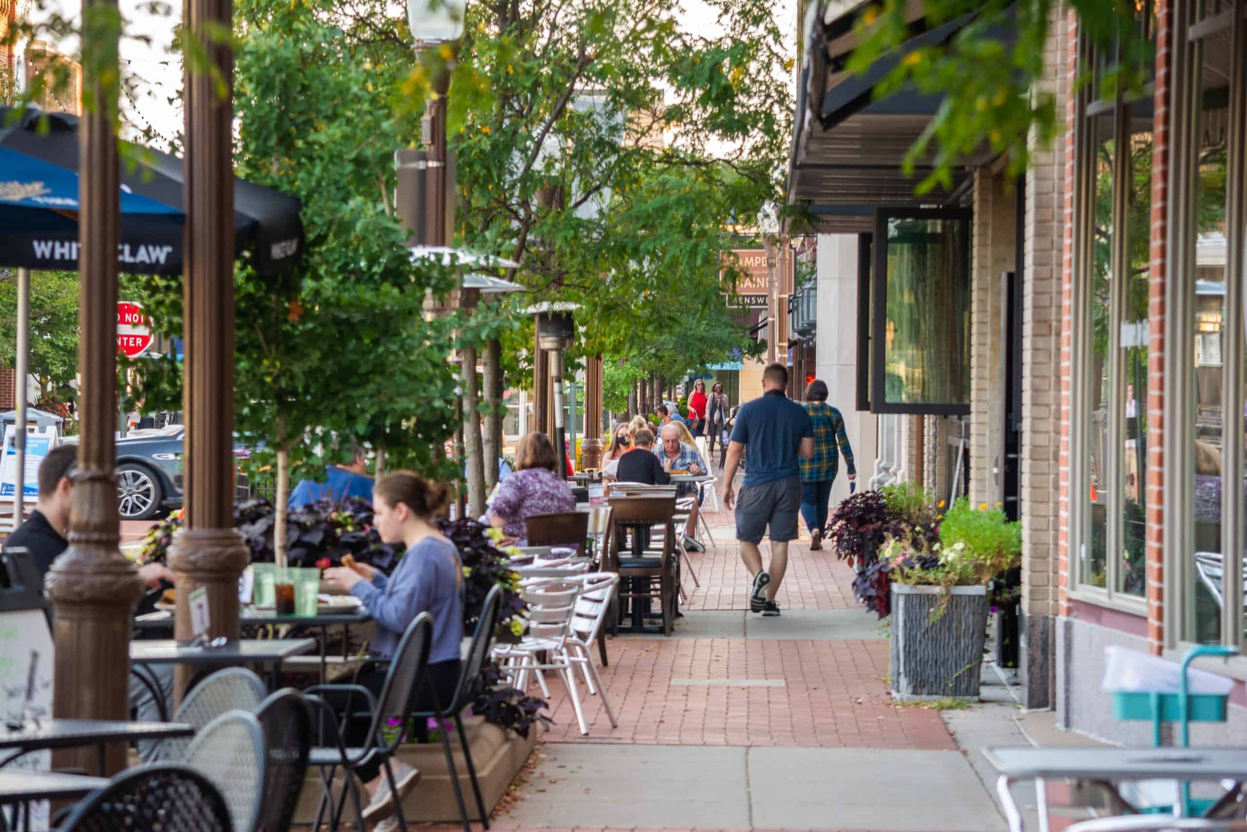 Downtown Wausau dining