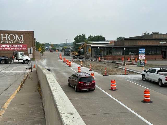 Forest Street & Second Street construction